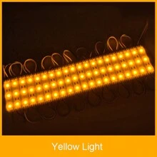 20 件装 LED 广告灯 DC12V 2835 SMD 模组发光字模组条形灯防水装饰背光适用于灯箱字母店铺店面广告招牌带胶带背面