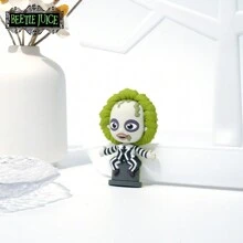 1pc WB Officially Licensed Beetlejuice Figural Refrigerator Magnets Cute Cartoon Fridge Magnet For Magnet Boards Fridge Home Office Decor Or Gift For Family And Friends For Birthday Christmas - Multicolor - View 4