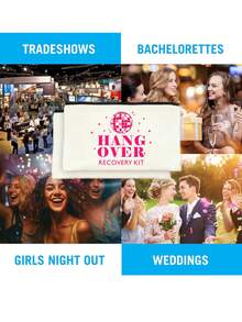 1 个可重复使用的帆布拉链袋生日单身派对礼物婚礼宿醉工具包袋粗麻布袋应急包装袋礼品袋礼品袋经典恢复工具包袋口红、刷子、护肤品、手机、硬币、小物品的生存袋，适用于家庭、礼物、度假和节日万圣节圣诞节多功能用途 - 彩色 - 查看 3