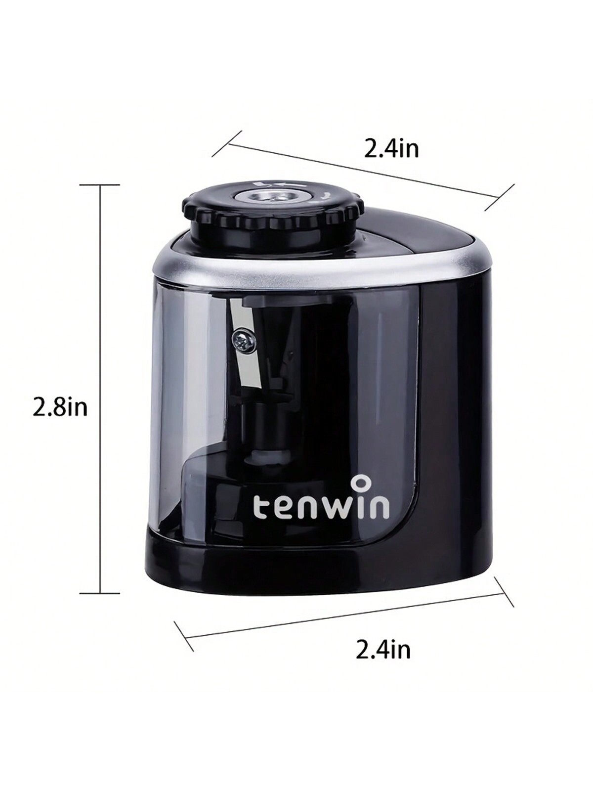 مبراة قلم كهربائية تلقائية للمكتب – مناسبة للأقلام...