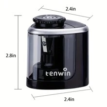 1pc Electric Pencil Sharpener Desktop Automatic Suitable To Pencils (6-8mm) For Students School Office Stationery Back To School