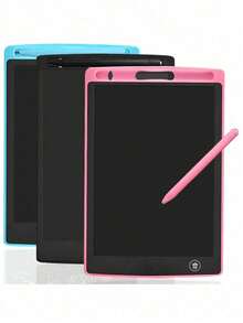 1pc 6.5 Inch LCD Writing Tablet, Doodle Board, Electronic Digital Writing, Color Screen Drawing Pad For Home, School And Office Gift - Multicolor - View 10