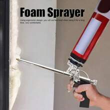 PROFESSIONAL EXPANDING FOAM PU GUN GRADE APPLICATOR HEAVY DUTY CHROME - Variant1 - View 4