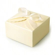 10pcs Plain Simple Square Handmade Foldable Gift Boxes, Candy-Colored Bow Ribbon Small Paper Gift Boxes - 10pcs - View 6