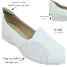 Modare Women's Orthopedic Shoe For Bunions Ultra Comfort - White - View 6