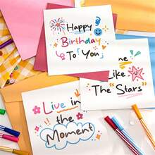 MR.PAPER 1pc MY Bestie Birthday Greeting Cards - Thiệp chúc mừng tiệc sinh nhật dành cho phụ nữ - Thiệp chúc mừng động viên và khẳng định dành cho Besties - Nhiều màu - Xem 4