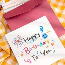 MR.PAPER 1pc MY Bestie Birthday Greeting Cards - Thiệp chúc mừng tiệc sinh nhật dành cho phụ nữ - Thiệp chúc mừng động viên và khẳng định dành cho Besties - Nhiều màu - Xem 5