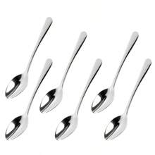 18-Piece Stainless Steel Cutlery Set 6 Knives 6 Forks And 6 Table Spoons - Bạc - Xem 5
