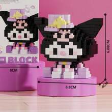 1 Set de Adorables Juguetes de Botella de Rompecabezas de Ensamblaje a Presión con Forma de Criatura de Mascota Panda, Diamante de Olla Caliente, Adecuado para Volver a la Escuela, Año Nuevo, Pascua, San Valentín, Cumpleaños, Regalos Festivos