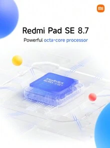 Xiaomi Mi Redmi Pad SE 8.7 Wifi Smartpad 4GB+64GB Global Version 8.7-Inch Eye-Protecting Display 90Hz Smooth Refresh Rate 6650mAh (Typ) Large Battery Powerful Octa-Core Processor Seamless Cellular Connectivity