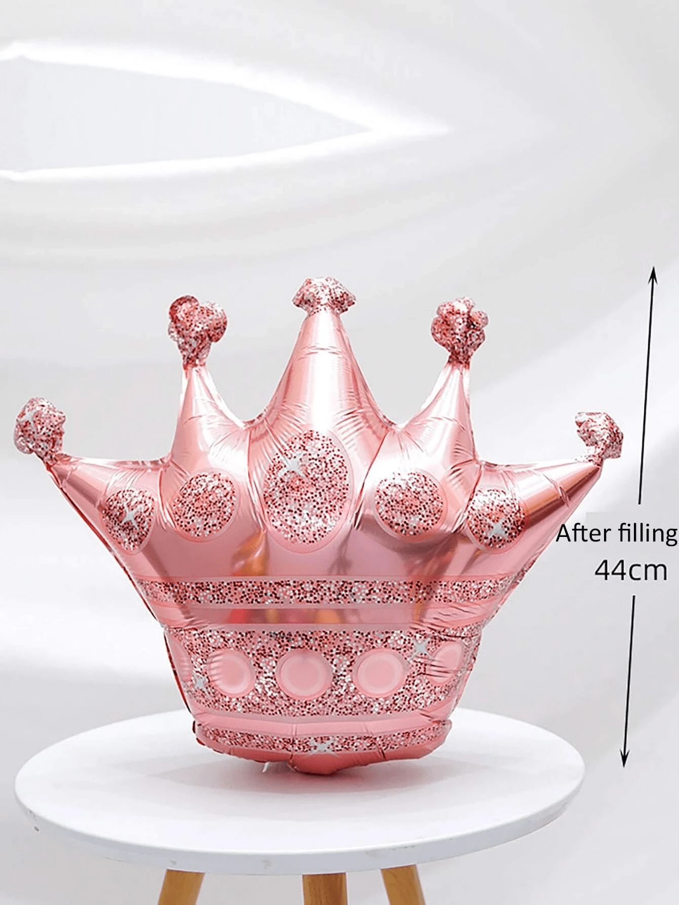 1pc Crown Foil Balloon, Crown Shaped Prince_Princess Birthday Party ...