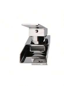 Single Lever Waterfall Tap Hot And Cold Water Mixer Bathroom Low Channel - 銀色 - 查看 6