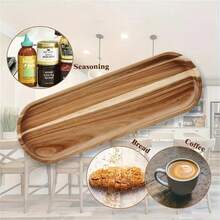 Giá đỡ bánh cupcake bằng gỗ 2 tầng, đựng được 14 chiếc bánh cupcake, khay đựng bánh cupcake nhiều tầng theo phong cách đồng quê, trưng bày bánh cupcake, thích hợp cho bàn tráng miệng, tiệc sinh nhật, tiệc cưới, tiệc trang trại, tiệc mừng em bé chào đời trong rừng, khay gỗ thông, bộ khay gỗ tự nhiên có vành, đĩa đựng hình bầu dục, đĩa đựng bánh mì dài theo phong cách đồng quê, dùng để trang trí nhà bếp - màu nâu - Xem 7