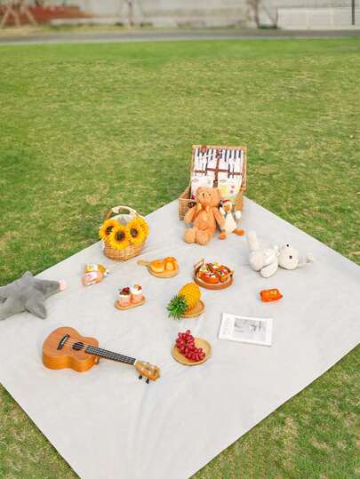 3M 1pc Portable Outdoor Picnic Mat, Waterproof, Anti-Moisture, Disposable, Lawn Picnic Mat, 150*200cm