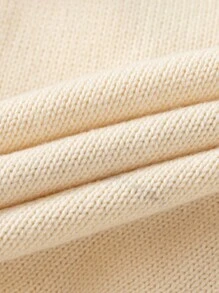 Young Boy V-Neck Knitted Sweater Vest, Autumn & Winter
