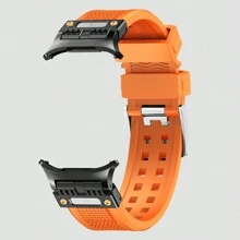 Dây đeo silicon thể thao tương thích với Galaxy Watch Ultra 47mm (2024), Dây đeo kết nối kim loại bằng thép không gỉ chắc chắn dành cho nam/nữ Galaxy Watch 7 Ultra - Samsung Galaxy Watch7 Ultra (47mm) - Xem 10