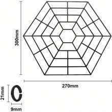 20Pcs Pond Protector Cover Net Floating Water Fish Pests Guard Grid Floating Heron Deterrent Device For Ponds And Water Gardens - Variant1 - View 3