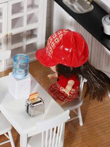 1pc Doll House Miniature Water Dispenser: 1/6 Scale Realistic Household Appliance Decor Model For Living Room & Kitchen Scene