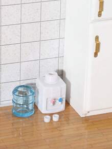 1pc Doll House Miniature Water Dispenser: 1/6 Scale Realistic Household Appliance Decor Model For Living Room & Kitchen Scene