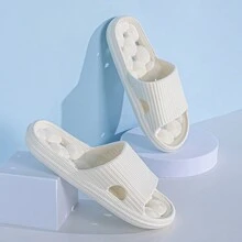 2024 Summer New EVA Bathroom Shower Slippers, Massage Bottom For Comfort And Health, Non-Slip Household Bathroom Shower Slippers, Simple INS Style