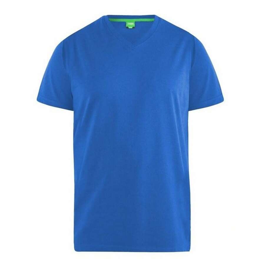 Duke Mens Signature D555 Kingsize T-Shirt (Blue) - Blue - View 1