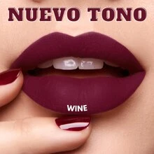 Labiales Mate Tono Wine de larga duración - Labial en Barra de lapiz labial - Lbel Forever - Vino - Ver 1