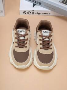 Children 2024 Spring Autumn New Boys Sports Shoes Anti-Slip Lightweight Casual Student Shoes Back To School - Chocolate Brown - View 6