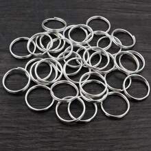 50-200 stuks Diameter 5-20mm Open Jump Rings Dubbele Lussen Goud Zilver Kleur Split Ringen Connectoren Voor Sieraden Maken Benodigdheden DIY Accessoires