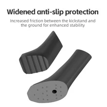 ROCKBROS 1pc Durable Aluminium Alloy Bicycle Kickstand - Universal Fit For Mountain Bikes, Road Bikes & Folding Bikes, High Stability With Easy Installation For Convenient Parking