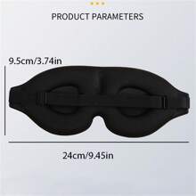 1 Stück 3D Schlafmaske, unisex Nachtmaske zum Abblenden von Licht, weich und atmungsaktive Augenmaske für Büroschläfchen, Reisen, Geschenk für Kollegen und Freunde für Schlafzimmer, Reise, Büro, Schule