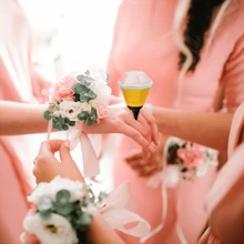 Set de 9 piezas Copas de chupito con anillo de plástico con strass para anillos de boda, artículos para fiestas de despedida de soltera, decoración de duchas nupciales y recuerdos de fiesta