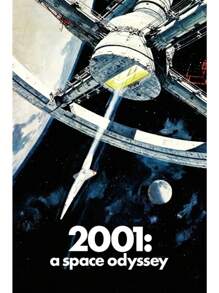 1 张 2001 太空漫游电影海报经典老电影科幻电影帆布印刷墙面艺术装饰家居房间装饰无框架 - 彩色 - 查看 26