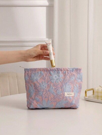 حقيبة مكياج جاكارد ، أحمر شفاه ، أغراض محمولة ، حقيبة تخزين صغيرة ، محفظة عملات محمولة