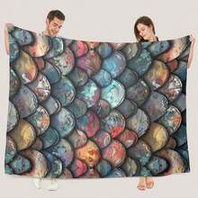 Luminous Dragon Scales Outdoor Blanket-Fashion's Artistic Touch - Phong cách thời trang - Xem 4