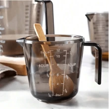 1 件/4 件量杯套装，灰色塑料液体量杯，适用于烘焙 - 彩色 - 查看 7
