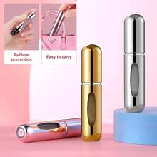 4pcs Portable Perfume Atomizers - Refillable Travel Perfume Bottles 5ml Spray Bottles - Refillable Mini Perfume Bottles - Refillable Leak-Proof Travel Perfume Atomizers