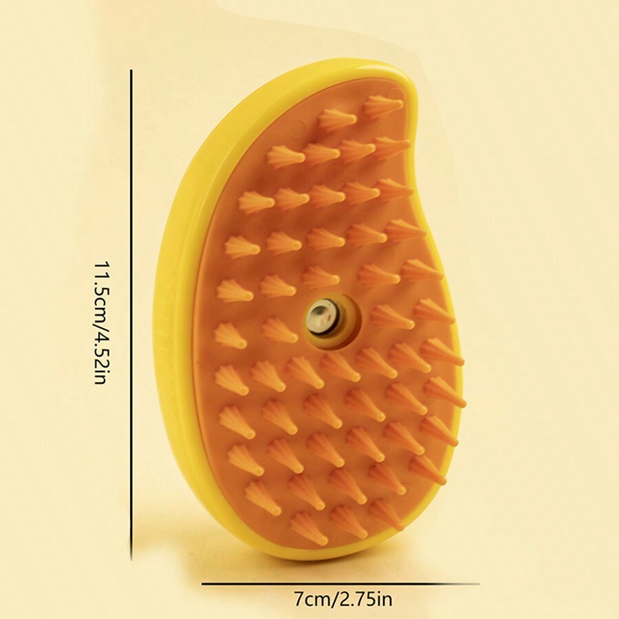 1pc Pet Fur Remover Spray Massage Brush, Electric Grooming Tool For