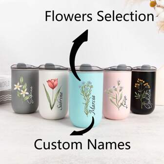 Tasse à café personnalisée en acier inoxydable, cadeau de proposition pour demoiselle d'honneur, gourde gravée avec couvercle, bouteille en acier inoxydable, cadeau de demoiselle d'honneur, gourde personnalisée avec couvercle, gourde de proposition de demoiselle d'honneur, cadeau de gourde personnalisé pour la mariée, cadeau de couple, cadeau pour le couple, idée de cadeau de demoiselle d'honneur, cadeau de nom personnalisé, cadeaux personnalisés, cadeau de la fête des demoiselles d'honneur, cadeaux personnalisés, cadeaux pour femmes, cadeaux pour maman, cadeau de enterrement de vie de jeune fille, cadeau de mariage. Bouteille d'eau, boost du bonheur des femmes, rafraîchissement de la maison, tasses personnalisées, confort facile, calendrier festif
