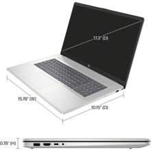 HP 17.3" Laptop Everyday Notebook, Anti-Glare FHD Display,  I3-1215U CPU(Up To 4.4Ghz), Wi-Fi, HD Webcam, 9h Long Battery Life Computer, Windows 11 With Laptop Stand, Natural Silver - 銀色 - 查看 8