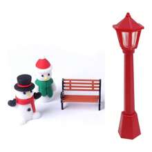 5 Mẫu Đèn Đường Mini Mini Giáng Sinh Cho Trang Trí Trong Nhà Và Ngoài Trời Phụ Kiện Chiếu Sáng Cảnh Quan Sân Vườn, Đồ Trang Trí Sáng Tạo Cho Trang Trí Nhà Ngày Lễ Và Thiết Kế Cảnh Quan, Giáng Sinh - 5 cái - Xem 4