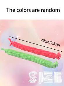 4 sztuki - rozciągliwy sznurek Fidget Party Favors, sensoryczne Fidget Stretch Party Favors, sensoryczne sznurki z makaronu dla dorosłych, łagodzenie stresu, upominki na imprezę, sensoryczne sznurki z makaronu dinozaurów, teksturowany elastyczny sznurek dla dorosłych, łagodzenie stresu, upominki na imprezę, świąteczne wypełniacze skarpet, sensoryczny Fidget Worm Stretch na upominki na imprezę, dla dorosłych, łagodzenie stresu, uspokajający i relaksujący prezent dla dorosłych, łagodzenie stresu i lęku, upominki na imprezę, wypełniacze do torebek, łagodzenie stresu u dorosłych, upominki na imprezę, boże narodzenie - Wielokolorowe - Zobacz 8