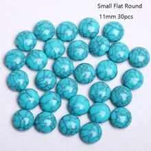 Hạt rời hình học giả ngọc lam 11-25mm DIY dùng làm vòng cổ, vòng tay, trang sức, phụ kiện - hình dạng hình học - Xem 19