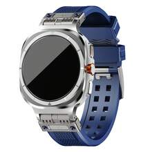 Dây đeo silicon thể thao tương thích với Galaxy Watch Ultra 47mm (2024), Dây đeo kết nối kim loại bằng thép không gỉ chắc chắn dành cho nam/nữ Galaxy Watch 7 Ultra - Samsung Galaxy Watch7 Ultra (47mm) - Xem 5