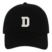 A-Z 26 English Letters Graphic Embroidery Baseball Cap Men Women Unisex Baseball Cap Adjustable