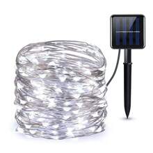 Jeannette LED Solar Light Copper Wire Waterproof Solar Led Fairy Tale Light String Outdoor Courtyard Garden Led Light String Decoration Suitable For Holiday Party Decoration Weddings Christmas Yard  Patio - Multicolor - View 11