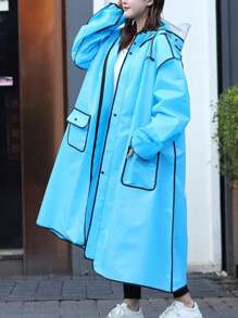 Áo mưa dài cho xe máy/xe đạp, áo mưa che phủ toàn thân không thấm nước, áo khoác mưa cho người lớn dùng khi đạp xe, đi bộ đường dài, du lịch trong thời tiết mưa, mát mẻ mùa hè, bãi biển, giữ ấm khi đi du lịch, quà tặng ngày lễ tình bạn, quà tặng cho cún cưng, lễ hội, trang trí tiệc tùng, lựa chọn mùa xuân hè, quà tặng cho phù dâu, trang trí phòng ngủ, trang trí phòng ngủ, bãi biển, du lịch, dành cho nam, dành cho nữ, kỳ nghỉ, đồ dễ thương. - màu đen - Xem 6