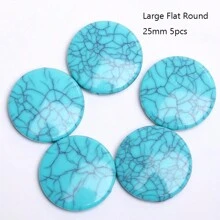 Hạt rời hình học giả ngọc lam 11-25mm DIY dùng làm vòng cổ, vòng tay, trang sức, phụ kiện - hình dạng hình học - Xem 14