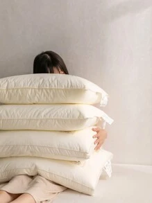 1 قطعة نواة وسادة ذات حافة مزدوجة الإبرة، حشوة ناعمة ذات مرونة جيدة، قماش كثيف، نواة وسادة عالية الجودة للاستخدام المريح