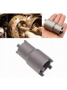 Herramienta Dado Llave De Castillo Extractor De Clutch Moto - Gris - Ver 2