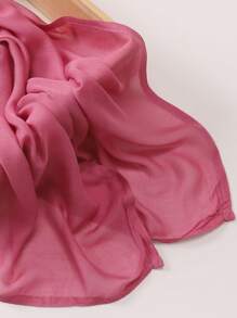 1pc 180*85cm Women's Solid Color Breathable Soft Modal Hijabs Scarf For Abaya Women Veil